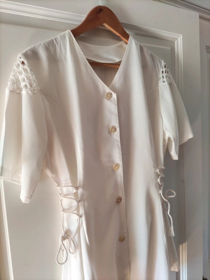 Tunique blanche été chic cérémonie - photo numéro 10