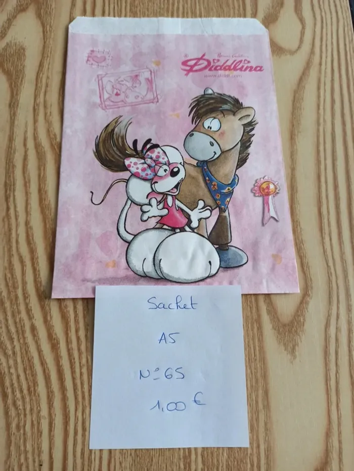 Sachet en papier Diddl A5 65 1,00€