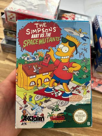 The Simpsons : Bart VS. the Space Mutants - Nintendo Nes
