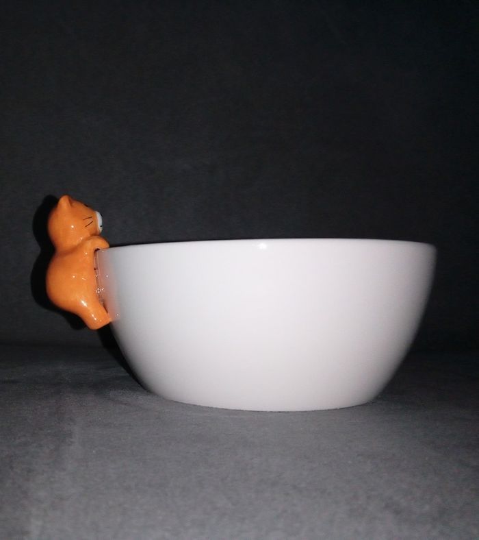 Grand Bol ( deco chat) - photo numéro 3