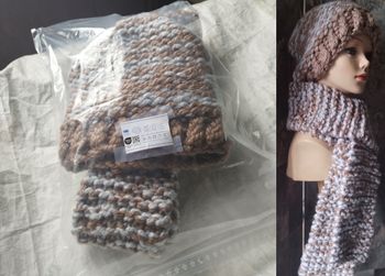 Ensemble Bonnet Écharpe Unisexe