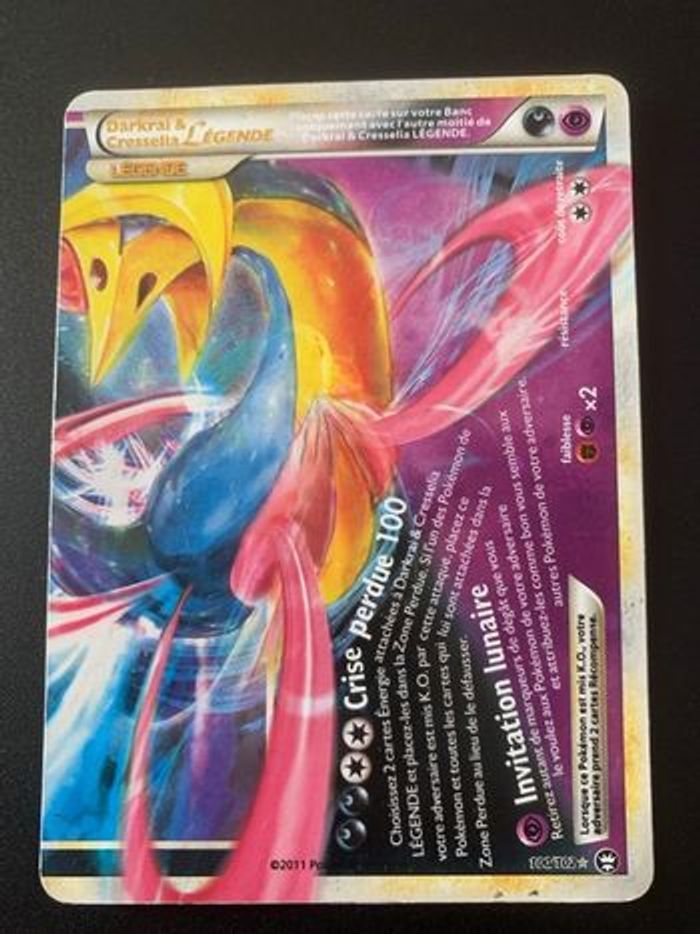 Darkrai & Cresselia Légende 100/102 - photo numéro 1