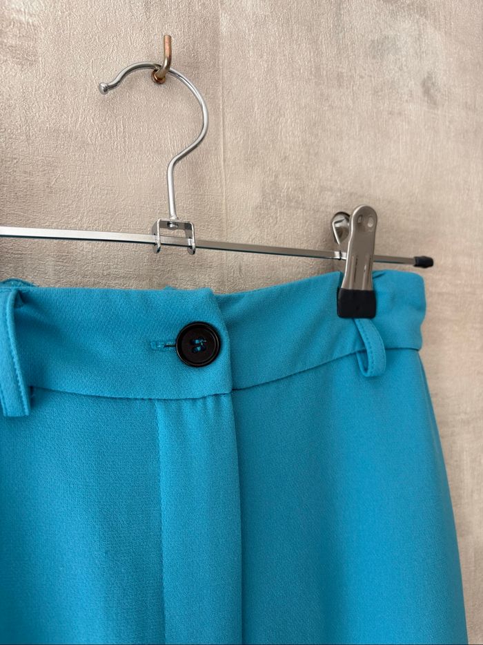 Tailleur bleu - photo numéro 3