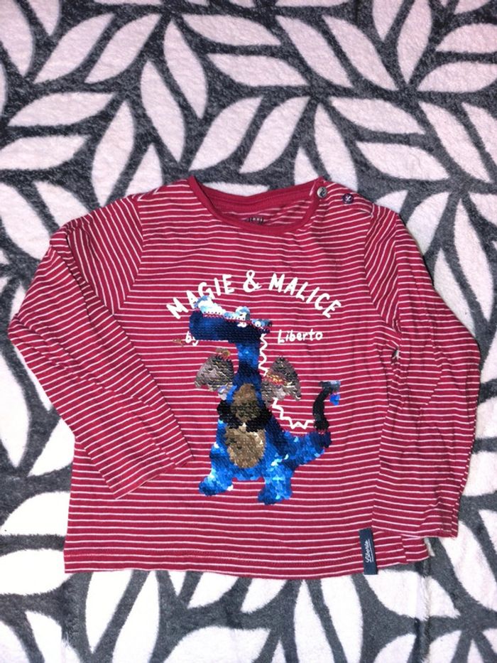 Tee-shirt manches longues Liberto