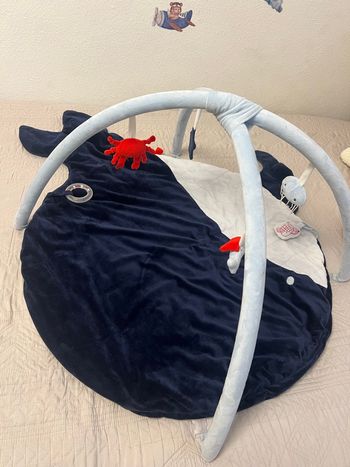 Tapis d’éveil bébé avec arche – thème marin