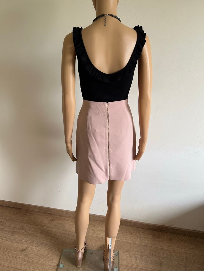 Jupe rose claire neuve Morgan taille 42 (valeur 65€) avec défaut - photo numéro 6