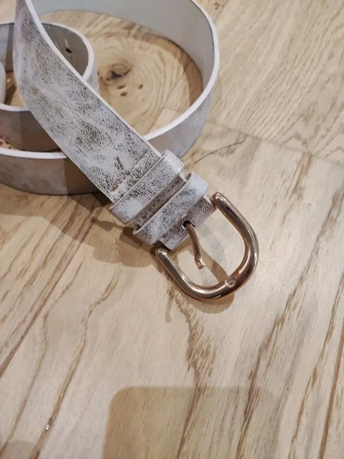 Ceinture rose clair et doré - très bon état - 1m10 - photo numéro 2