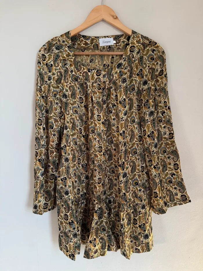 Blouse en soie Xavanne