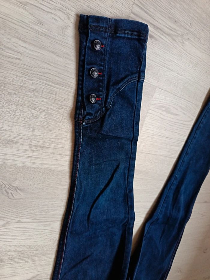 Pantalon jeans pantacourt femme 36 S Morgan tbe - photo numéro 3
