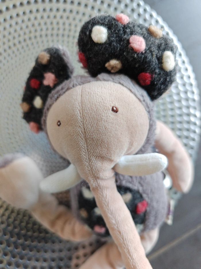 Doudou elephant les zazous - photo numéro 4