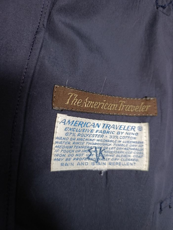 Trench imperméable bleu nuit Gleneagles - photo numéro 5