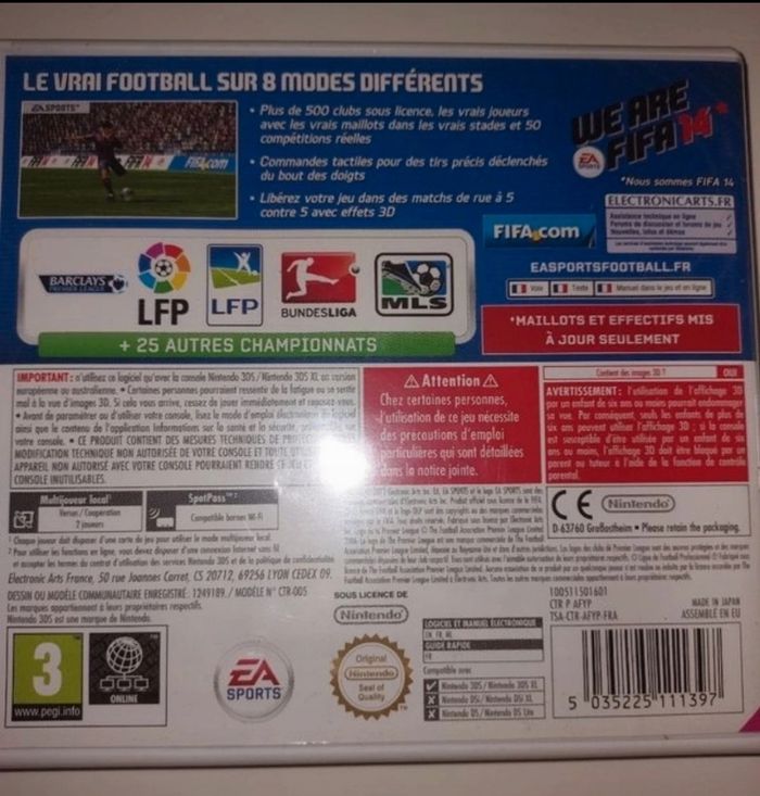 3DS FIFA 14 - photo numéro 3