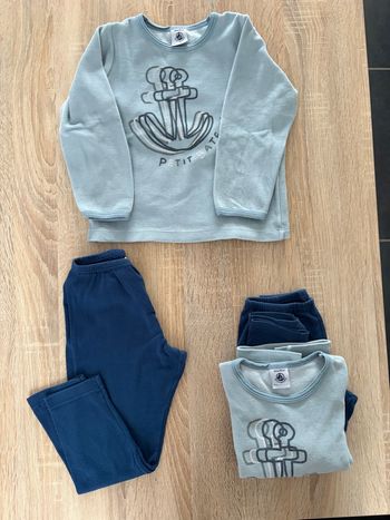 Lot de 2 pyjama, petit bateau 3 ans 