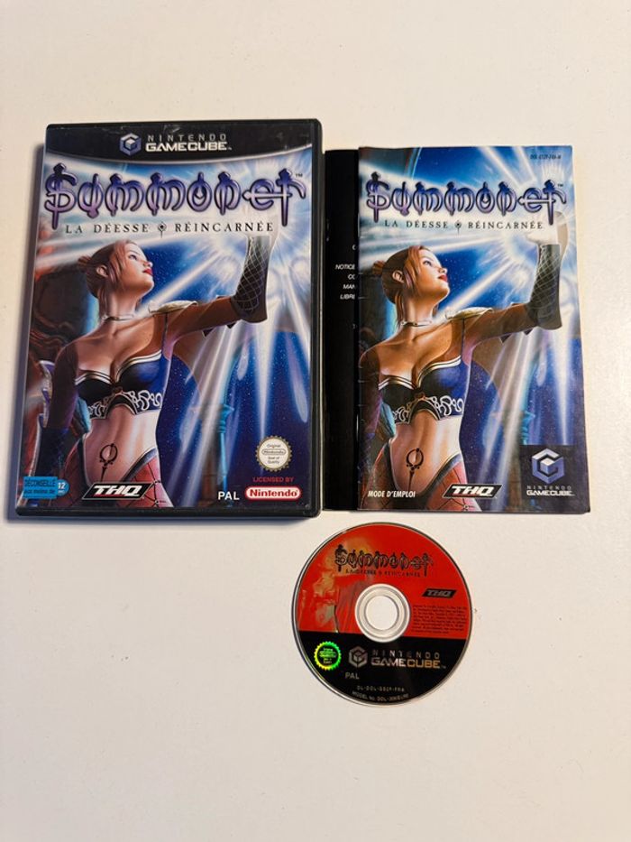 Summoner La Déesse Réincarnée Nintendo Gamecube Complet PAL FR Game Cube