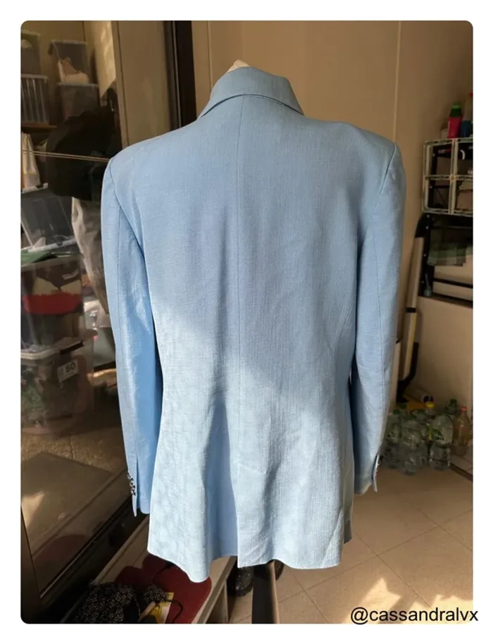 Blazer bleu - Zara - photo numéro 3