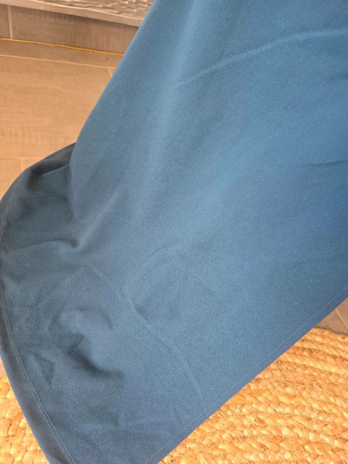 Robe longue sirene sexy bleu canard taille M - photo numéro 3