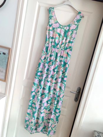 Robe longue dos ouvert
