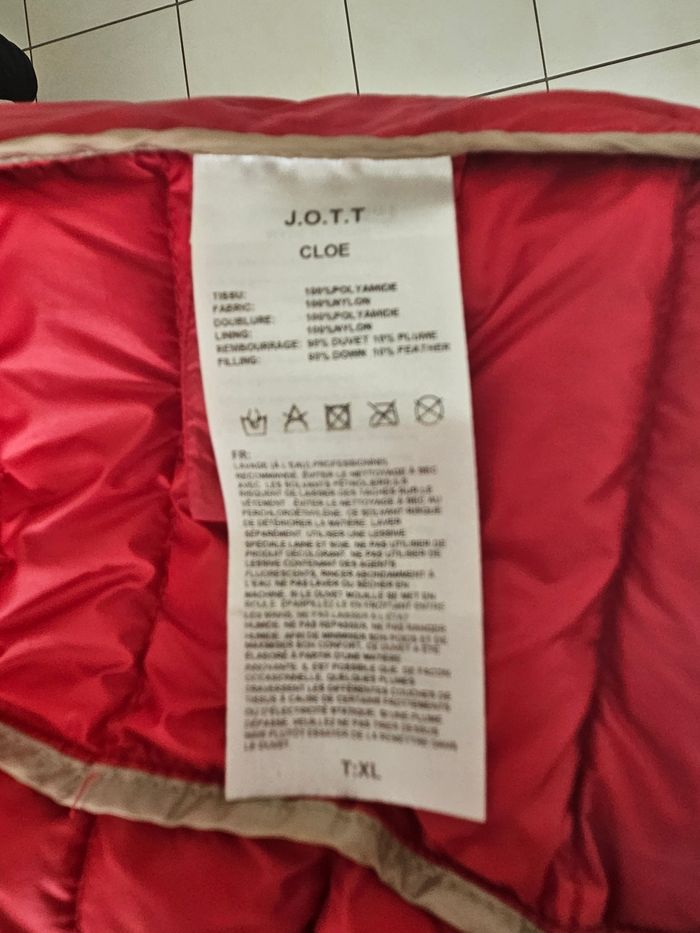 Doudoune légère Rouge Jott - photo numéro 4