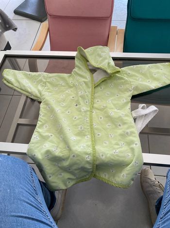 Peignoir vert