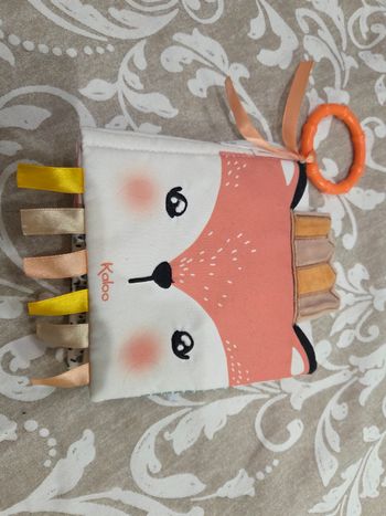 Livre d'éveil "Le renardeau colérique" Kaloo en tissu