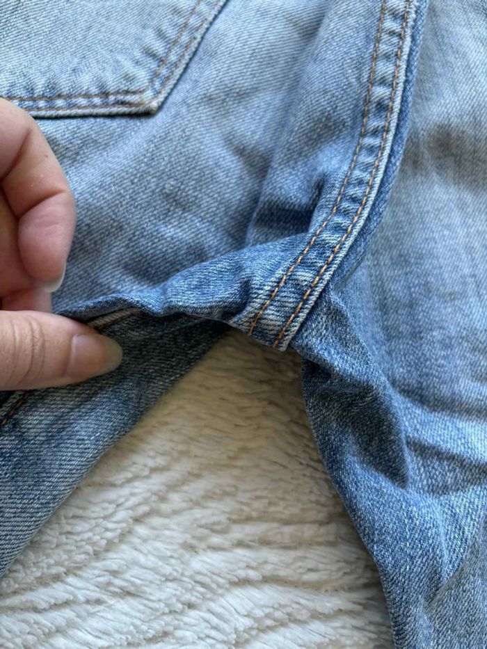 Jean levi’s 501 homme bleu effet délavé coupe regular straight droit taille W33 42/44 L L34 - photo numéro 16