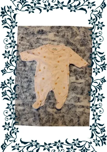 Pyjama velours 1mois Kiabi