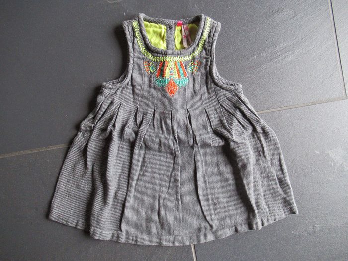 Robe fille 1 an / 12 mois Orchestra comme neuve + don de vêtements printemps / été - photo numéro 2