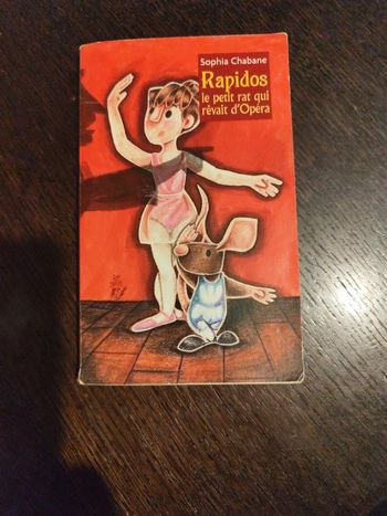 Livre Rapido le petit rat de l opéra