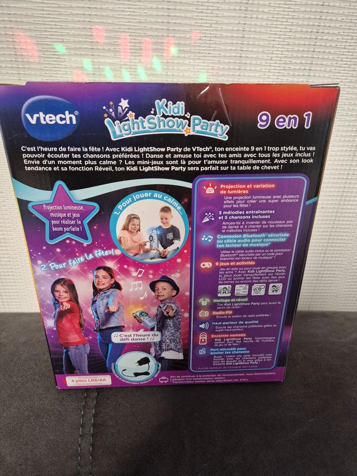 Vtech Kidi LightShow Party enceinte bluetooth - photo numéro 7