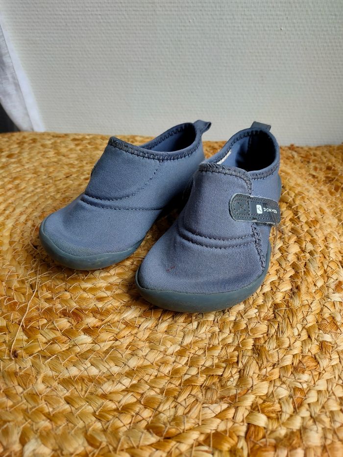 Chaussons souples Baby gym Decathlon taille 24