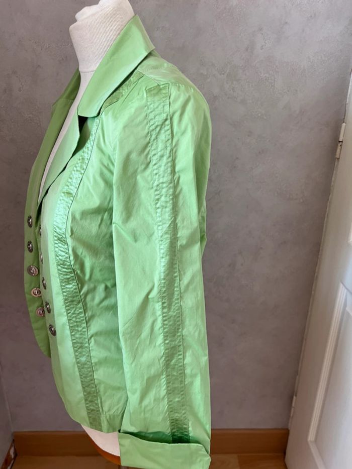 Veste femme verte T.38 - photo numéro 3
