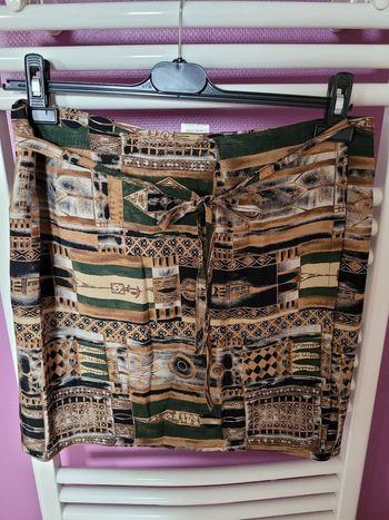 Jupe portefeuille taille unique