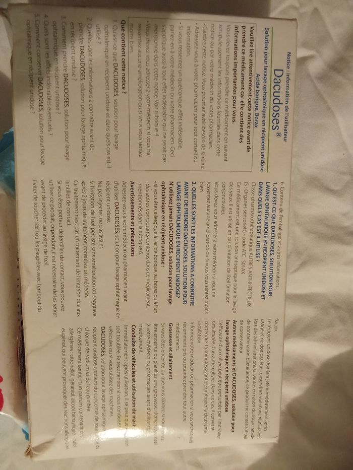Démaquillant et boîte unidose - photo numéro 2
