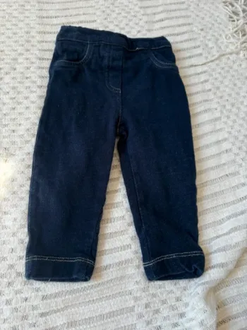 Legging fille doublure éponge 12 mois
