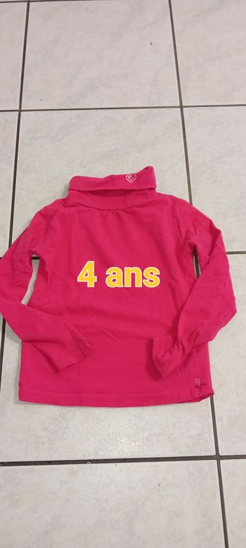 maillot manche longue 4 ans