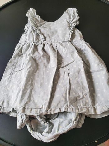 Ensemble robe et culotte assortie 18 mois