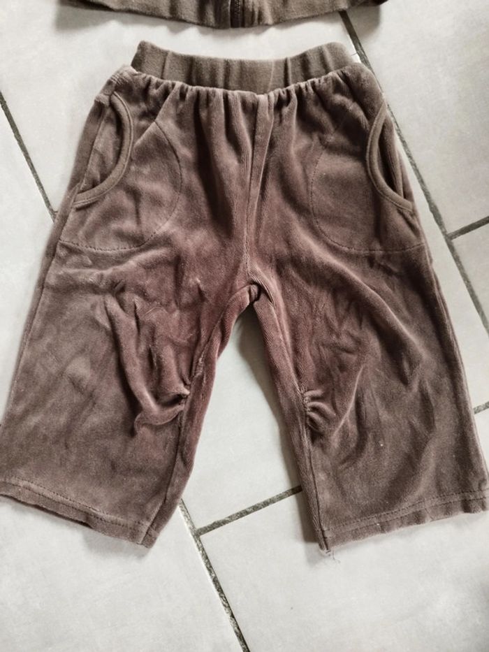 Survêtement marron 18 mois - photo numéro 5