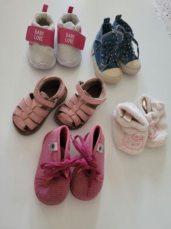 Lot chaussures & chaussons