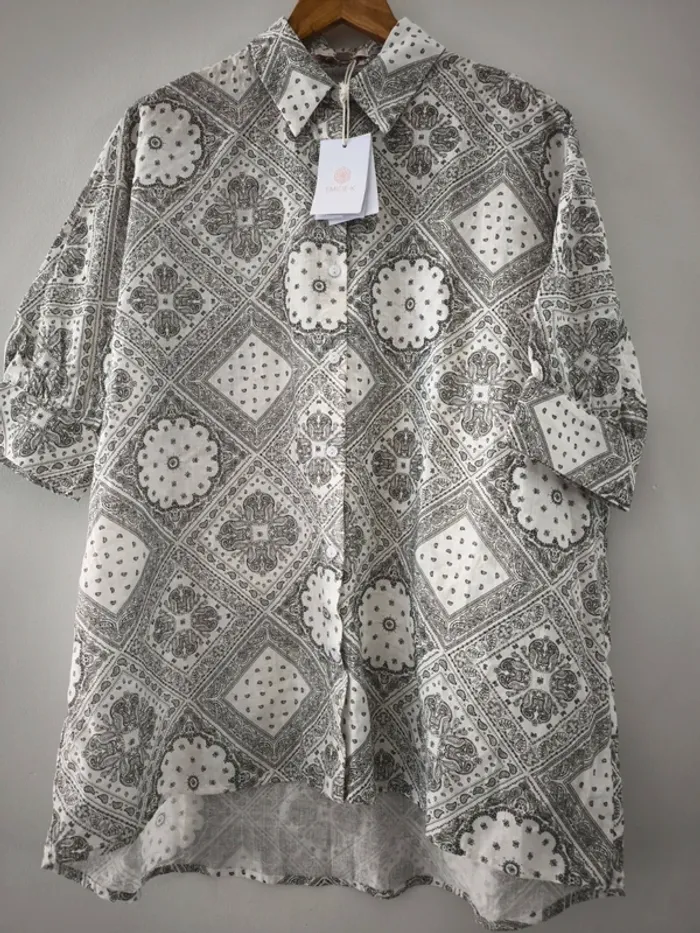 Chemise longue "Barbara"  Émilie karston  Taille S  Neuve