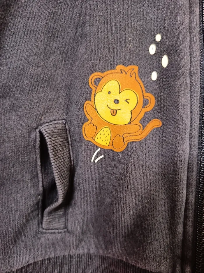 Sweat à capuche enfant (E035) - photo numéro 3