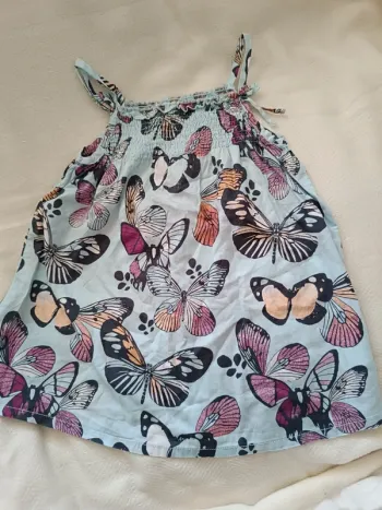 🎀 robe motif papillon taille 18 mois 🎀