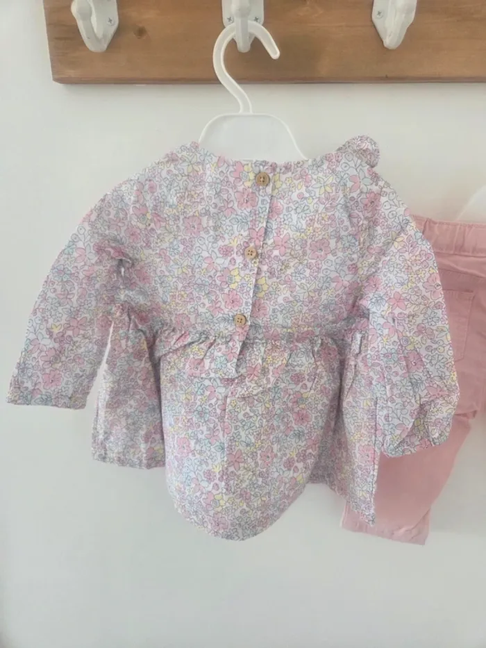 Ensemble texbaby 6m fille - photo numéro 8