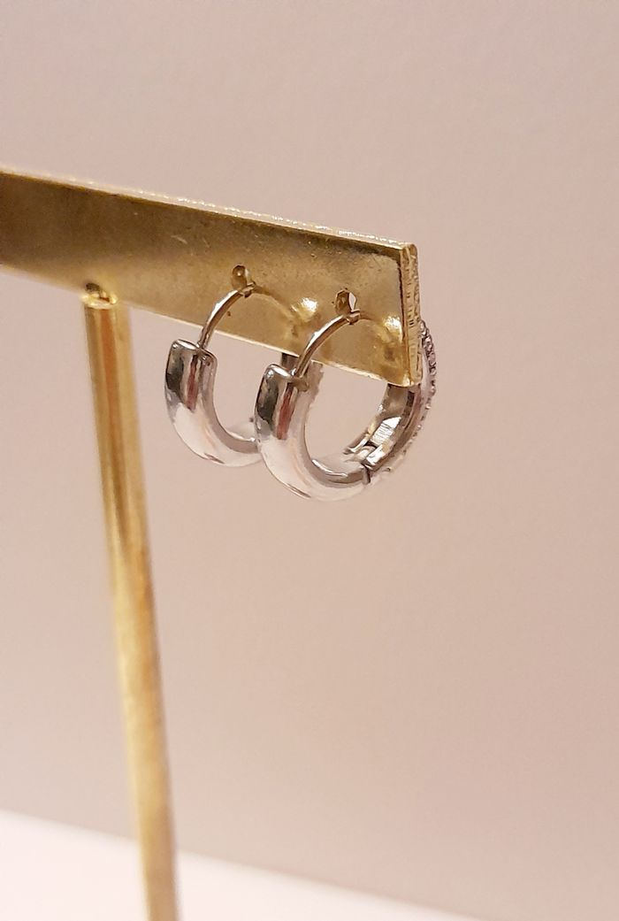 Créoles strass - photo numéro 3