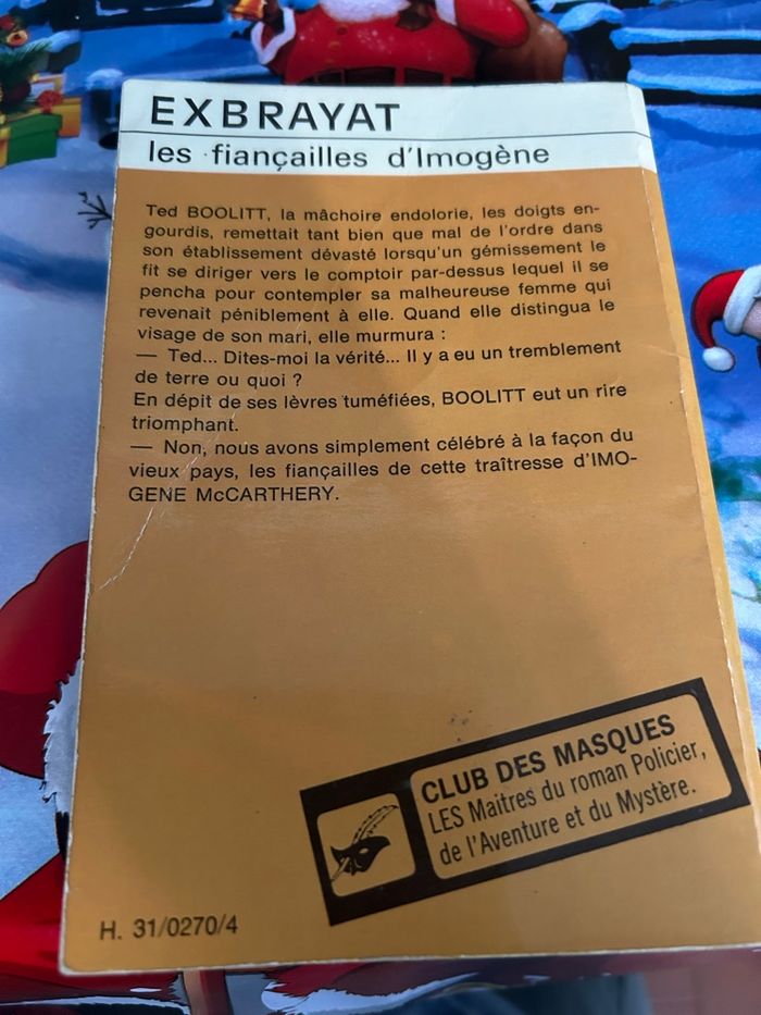 Les fillancailles d’imogene de exbrayat - photo numéro 2