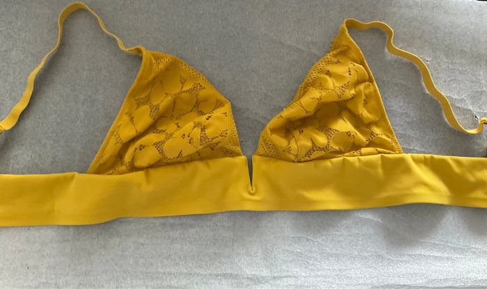 Soutien-gorge jaune Rougegorge - photo numéro 11