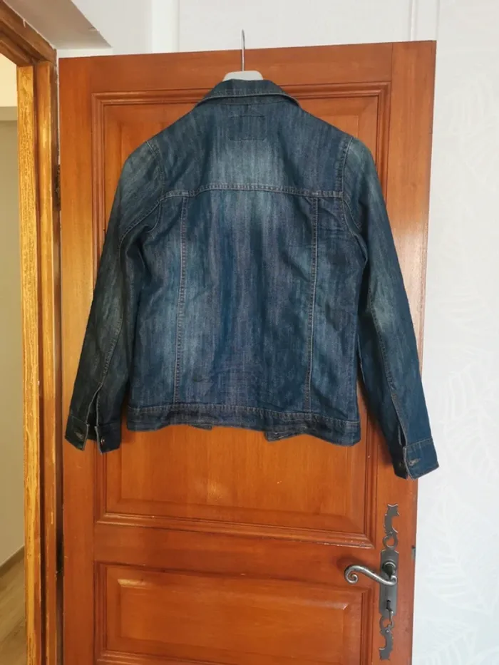 Veste en jean Kiabi XS - photo numéro 3