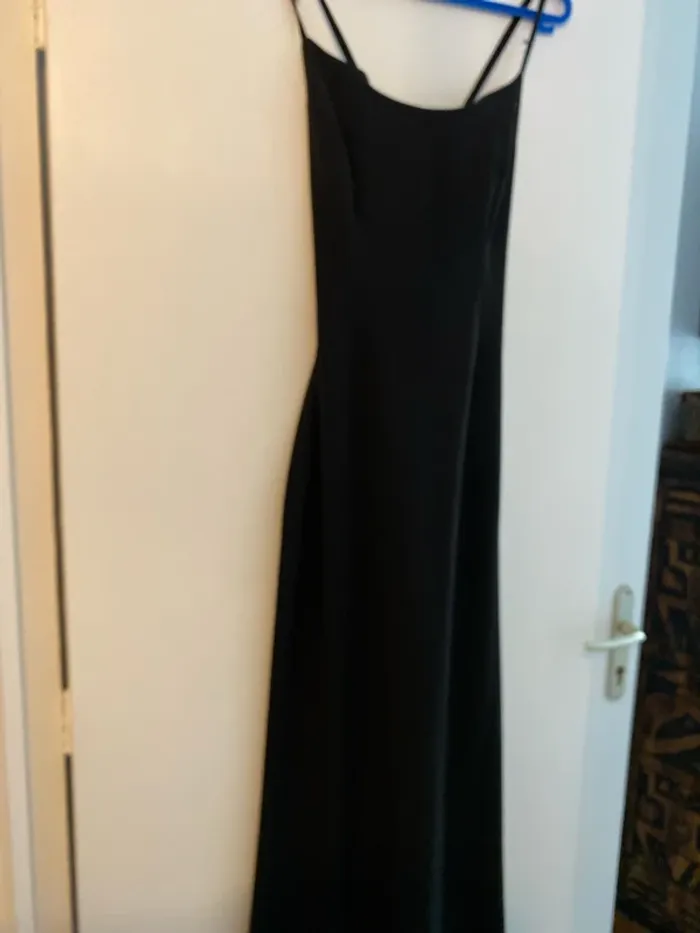 Robe longue noire