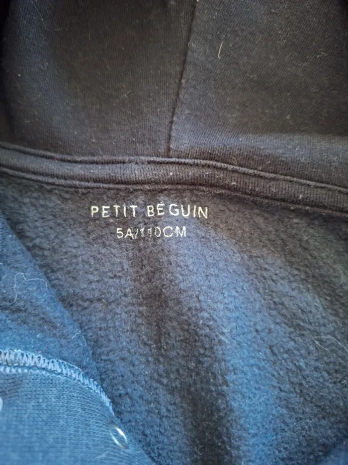 Ensemble sweat à capuche + pantalon type sarouel - photo numéro 2
