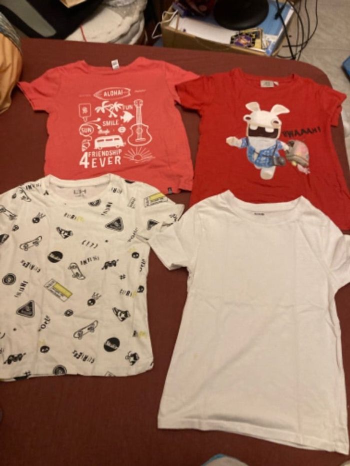 Lot 4 tes shirts