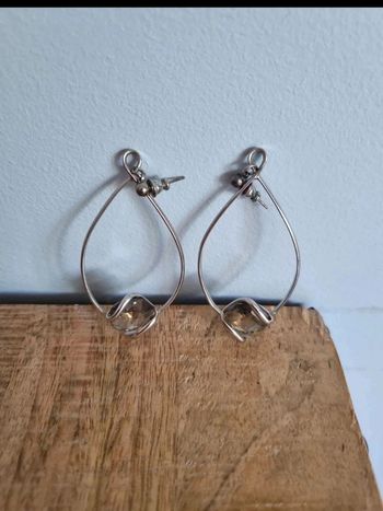 Boucle d'oreille femme swarovski